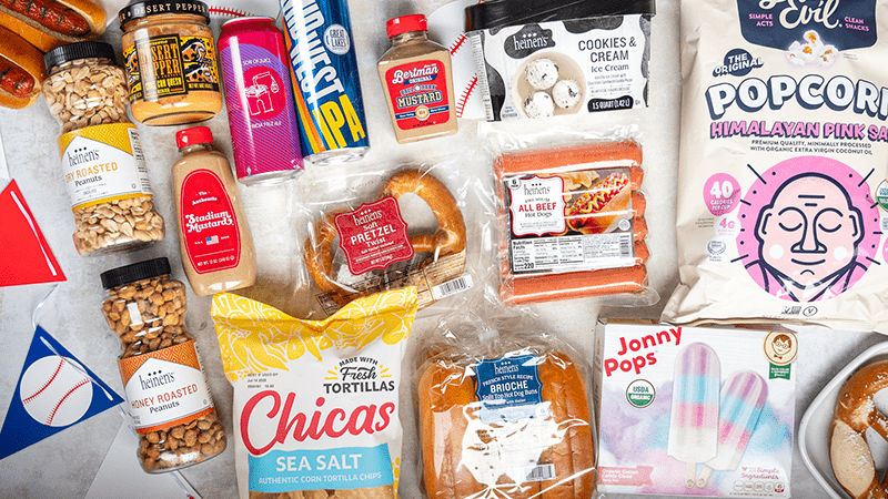 Hit a Home Run with these Ballpark Favorites from Heinen’s