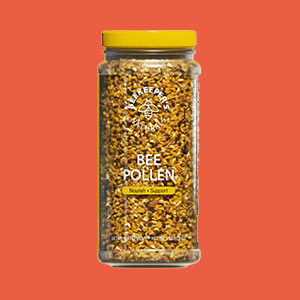 A Jar of Beekeepers Naturals Bee Pollen