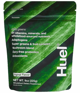 Bag of Huel daily greens powder