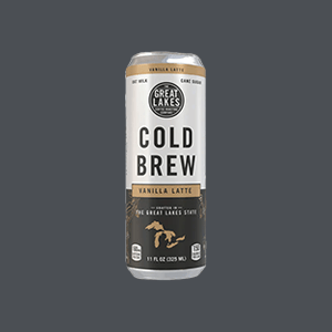 Great Lakes Coffee Cold Brew Lattes Vanilla Latte