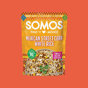 Pouch of Somos Mexican Street Corn White Rice