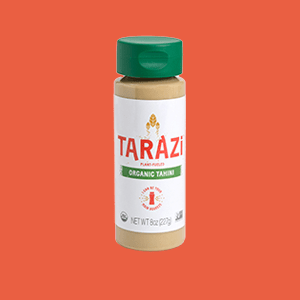 Bottle of Tarazi Organic Tahini