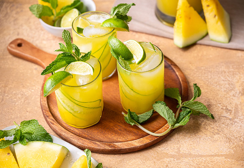 Yellow Watermelon Agua Fresca
