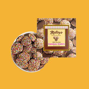 Malley's Chocolate Rainbow Wafers